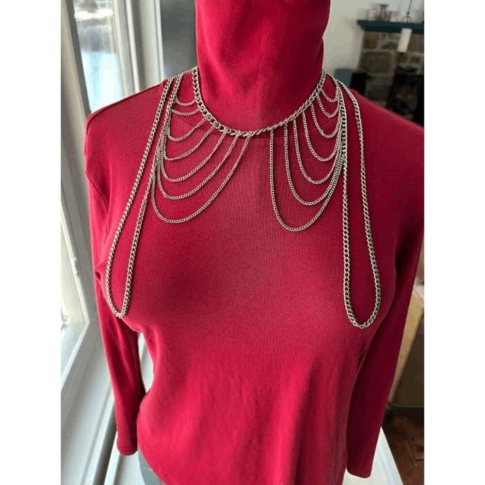 Multistrand Bodychain Shoulder Piece - Picture 2 of 5